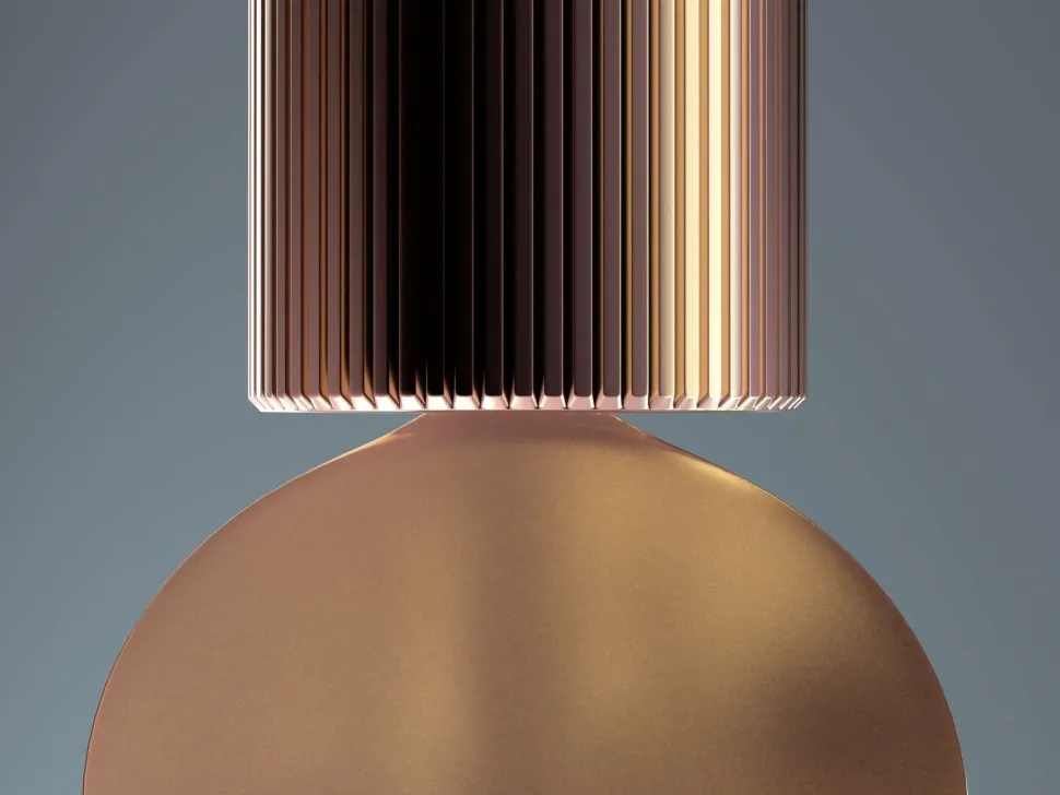 Lampada da parete Flauta h 1000 riga Flos a prezzo Outlet