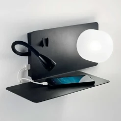 Lampada da parete Ideal lux Book stile Design a prezzi outlet