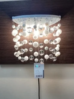 Lampada da parete Ideal lux Neve ap3 stile Moderno con forte sconto