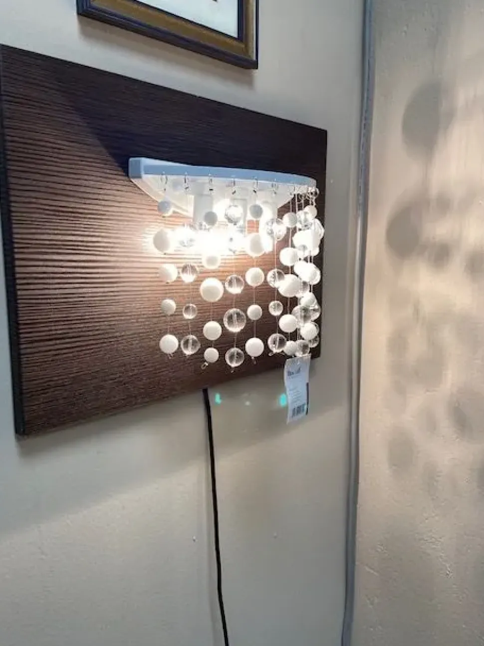 Lampada da parete Ideal lux Neve ap3 stile Moderno con forte sconto