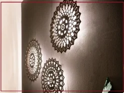 Lampada da parete stile Design Donna carmela Artigianale in offerta outlet