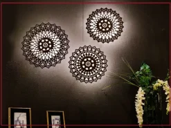 Lampada da parete stile Design Donna rosa Artigianale in offerta