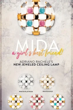 Lampada da soffitto Mida 50 cm multicolor Slamp in Offerta Outlet