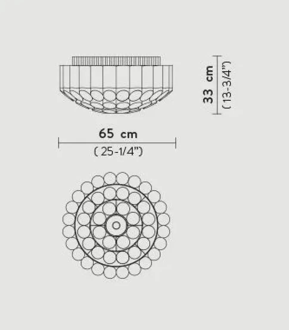 Lampada da soffitto Odeon ceiling Slamp a prezzo scontato