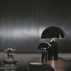 Lampada da tavolo Atollo 439 black O-luce in Offerta Outlet