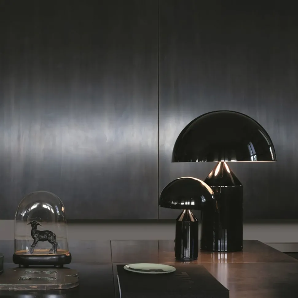 Lampada da tavolo Atollo 439 black O-luce in Offerta Outlet