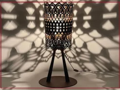 Lampada da tavolo Design Nonna Concettina, artigianale, outlet. Offerta imperdibile!
