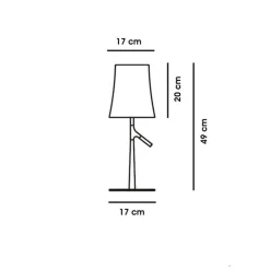 Lampada da tavolo Foscarini Birdie Arancio a prezzi convenienti