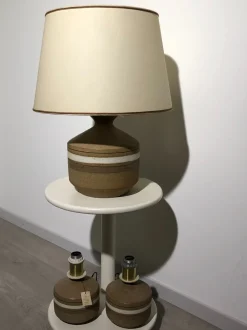 Lampada da tavolo I tre Greta Ambra a prezzi outlet