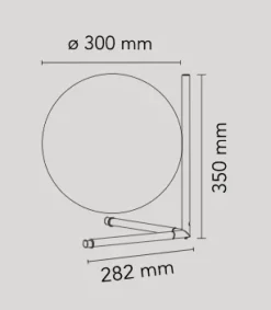 Lampada da tavolo Ic t2 Flos in Offerta Outlet