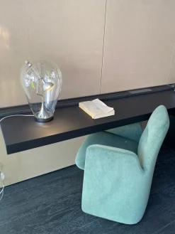 Lampada da tavolo in cristallo Blow Studio italia design in Offerta Outlet