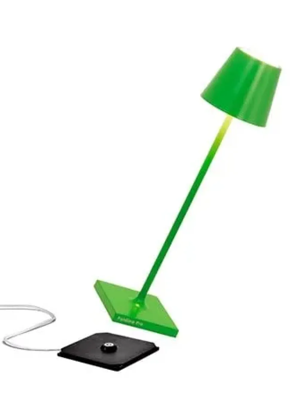 Lampada da tavolo in metallo Poldina micro green lampada da tavolo led Zafferano in Offerta Outlet