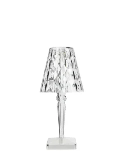 Lampada da tavolo Kartell Big battery Trasparente con forte sconto