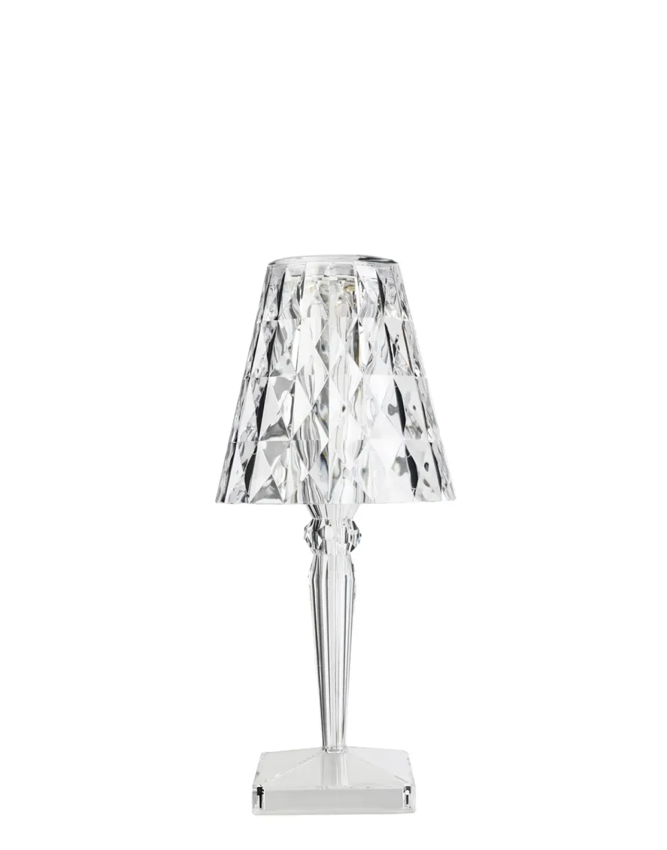 Lampada da tavolo Kartell Big battery Trasparente con forte sconto