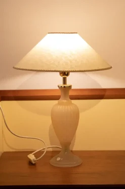 Lampada da tavolo N. 2 lampade di murano interno luce Artigianale con uno sconto esclusivo