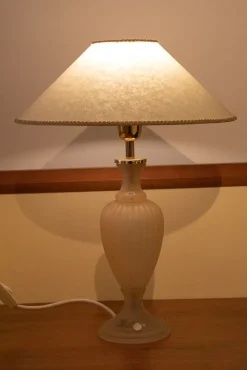 Lampada da tavolo N. 2 lampade di murano interno luce Artigianale con uno sconto esclusivo