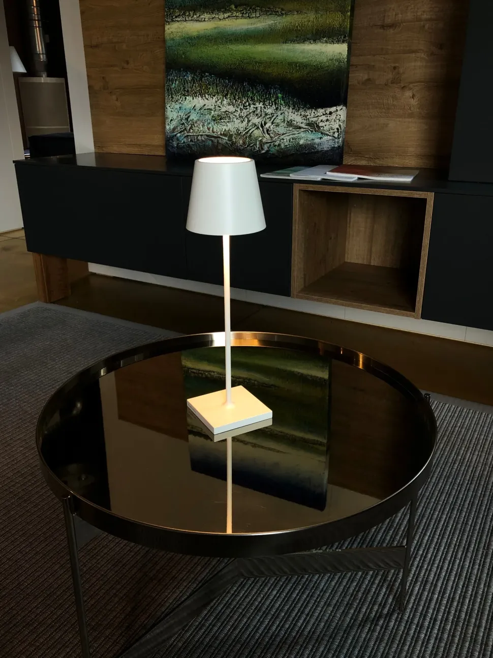 Lampada da tavolo Poldina Zafferano a prezzo Outlet