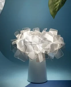 Lampada da tavolo Slamp Clizia battery Bianco con forte sconto