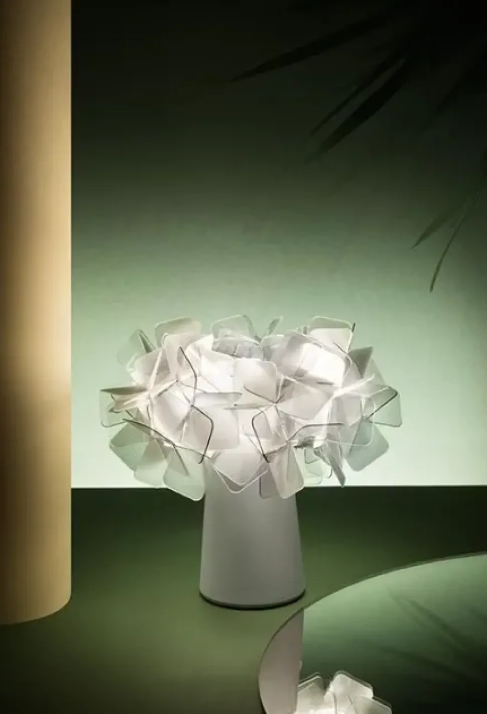 Lampada da tavolo Slamp Clizia battery Bianco con forte sconto