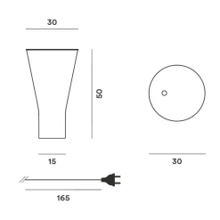 Lampada da tavolo Soffio  Foscarini in Offerta Outlet