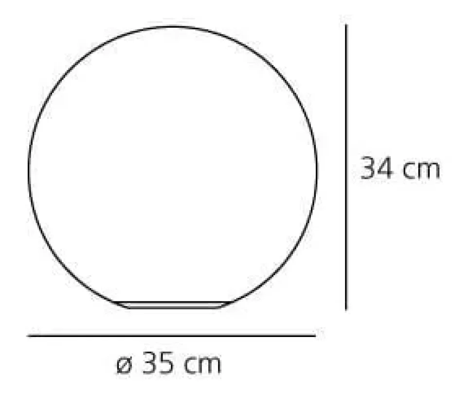 Lampada da tavolo stile Design Dioscuri tavolo 35 Artemide a prezzi outlet