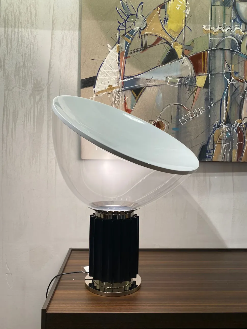 Lampada da tavolo stile Design Lampada taccia pmma flos Flos in saldo