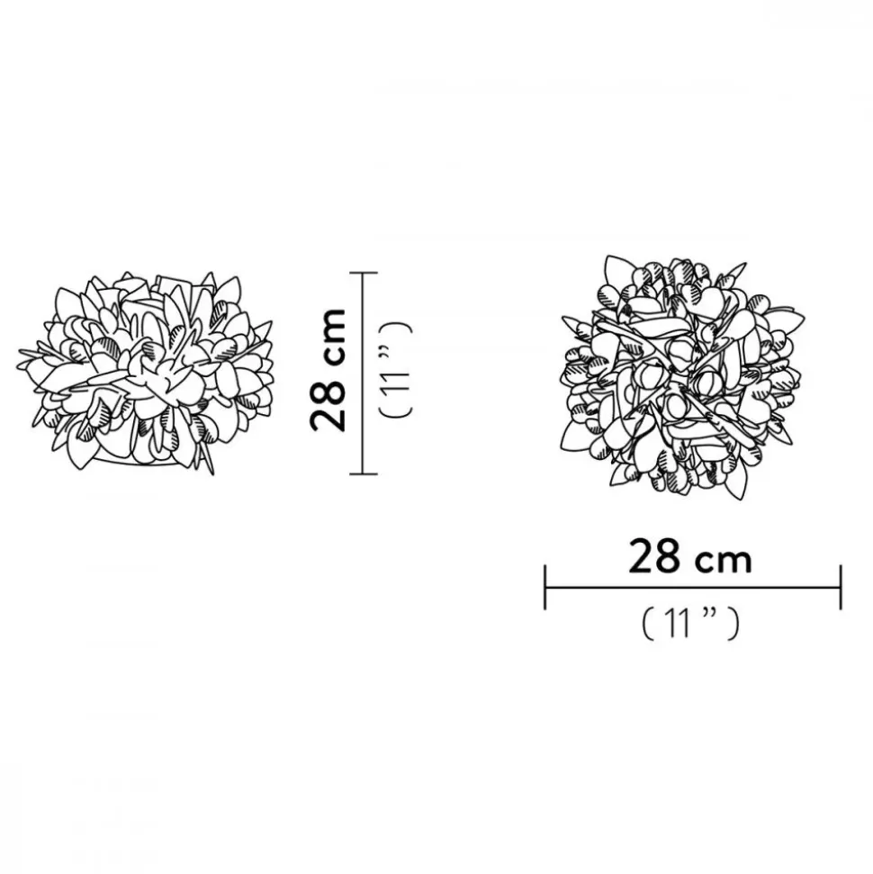 Lampada da tavolo Veli table foliage Slamp in Offerta Outlet