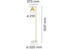 Lampada da terra Captain flint  Flos a prezzo Outlet