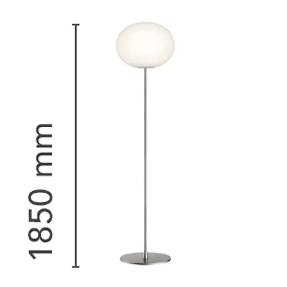 Lampada da terra Glo-ball floor 3 Flos in Offerta Outlet