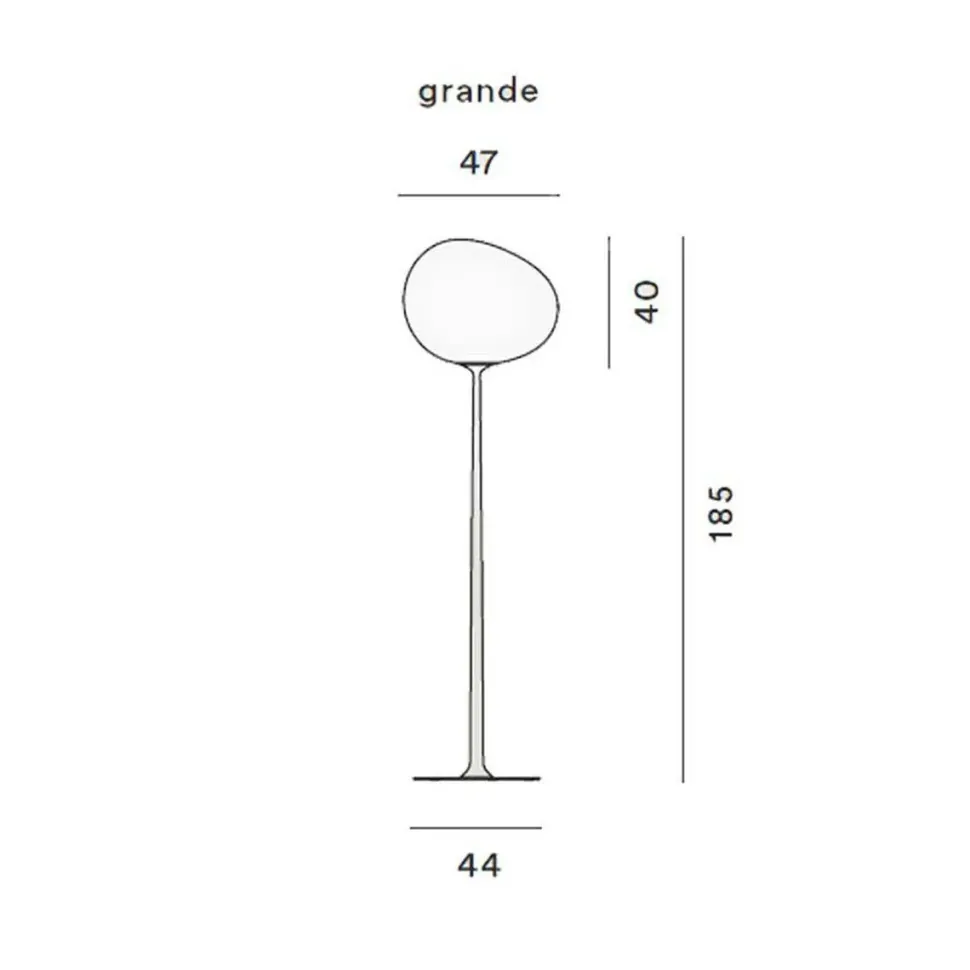 Lampada da terra Gregg Foscarini a prezzo Outlet