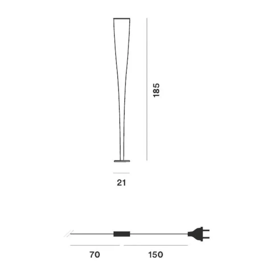 Lampada da terra Mite led anniversario Foscarini a prezzo scontato