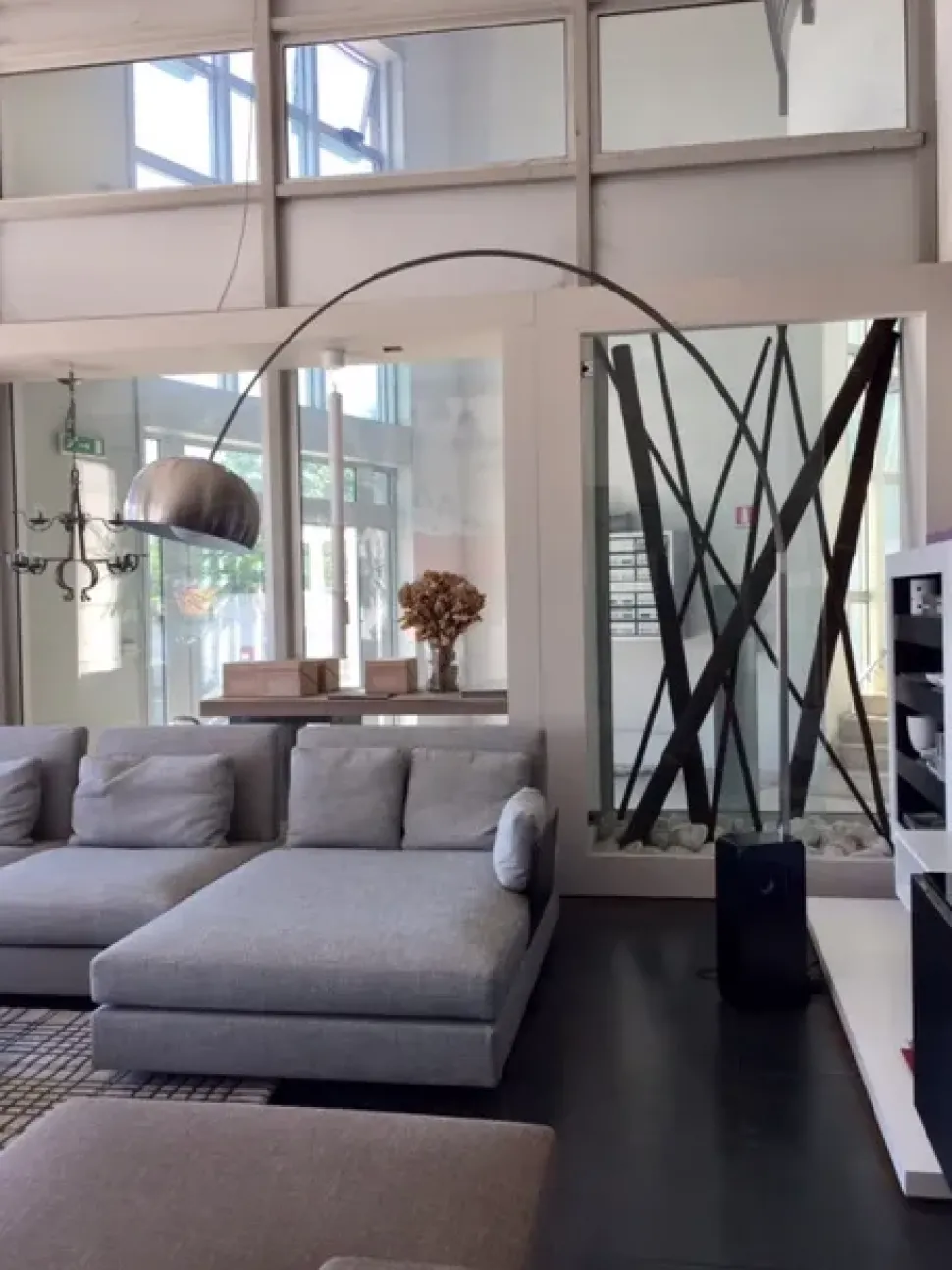 Lampada da terra stile Design Arco - 375a Esprit nouveau con forte sconto