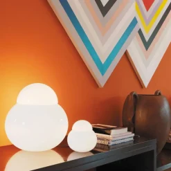 Lampada Daruma grande, Fontana Arte scontata.