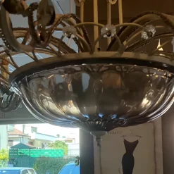 Lampada Dialma brown Lampadaio classico a 15 luci a PREZZI OUTLET