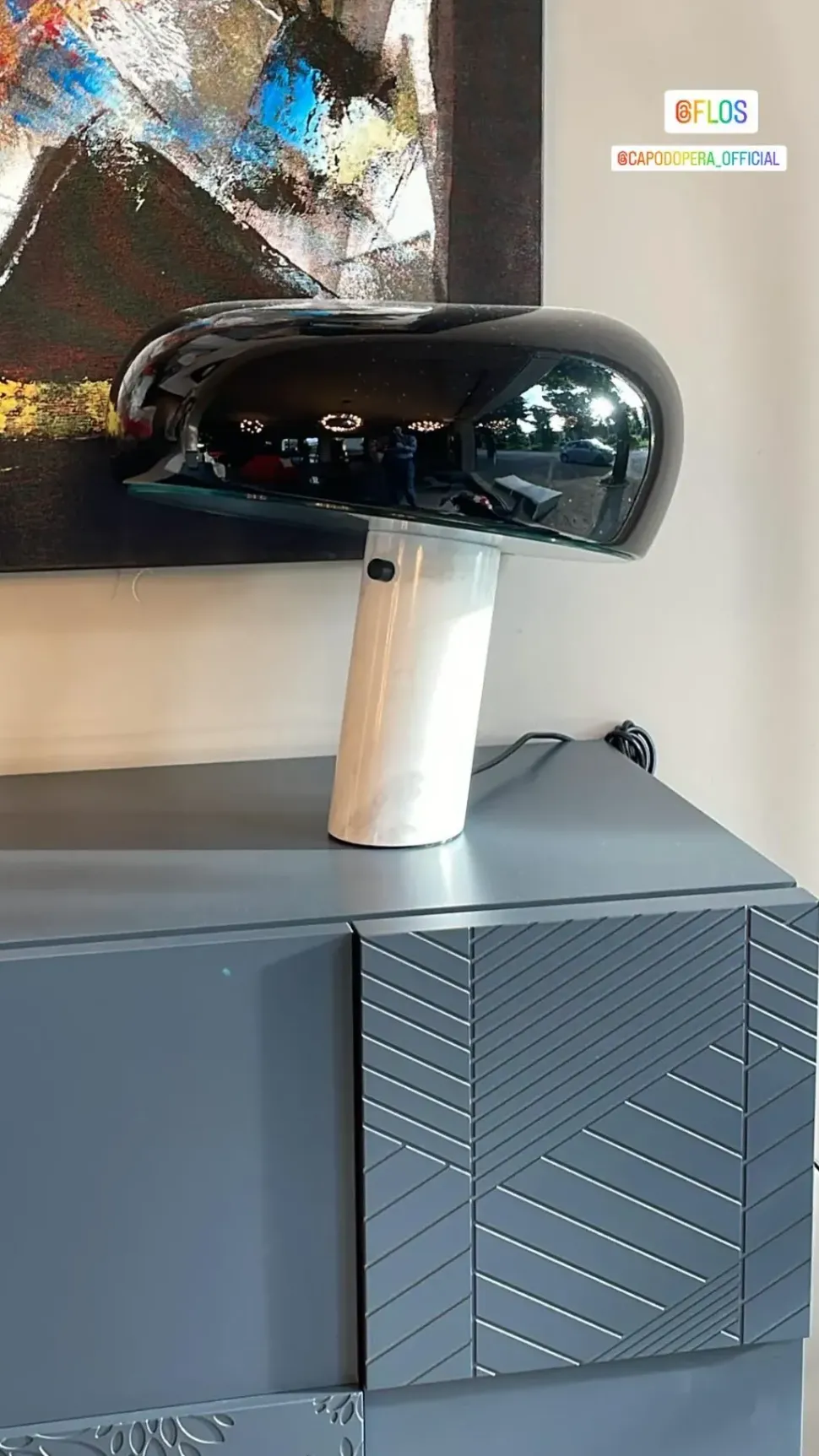 Lampada Flos Flos snoopy nero a PREZZI OUTLET