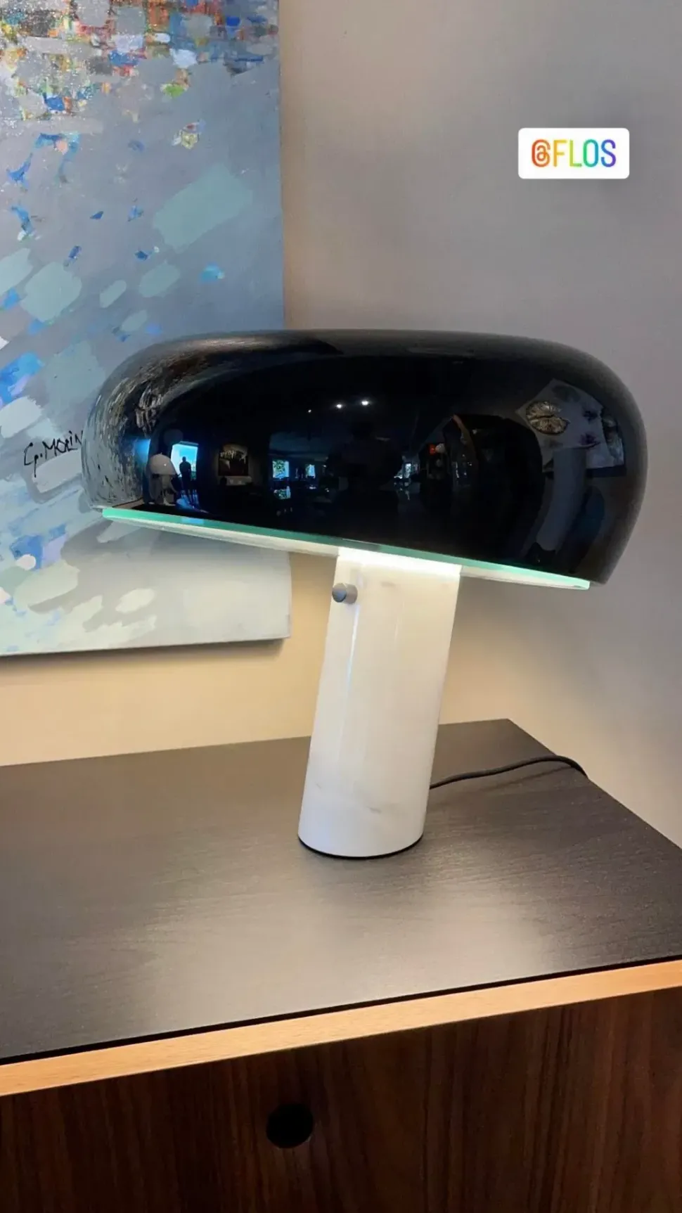 Lampada Flos Flos snoopy nero a PREZZI OUTLET