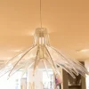 Lampada Lampadario trasparente  Artigianale in OFFERTA OUTLET