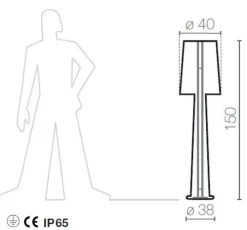 Lampada Miss jane Serralunga in OFFERTA OUTLET