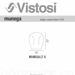 Lampada Munega Vistosi a prezzo Outlet. Acquista ora!