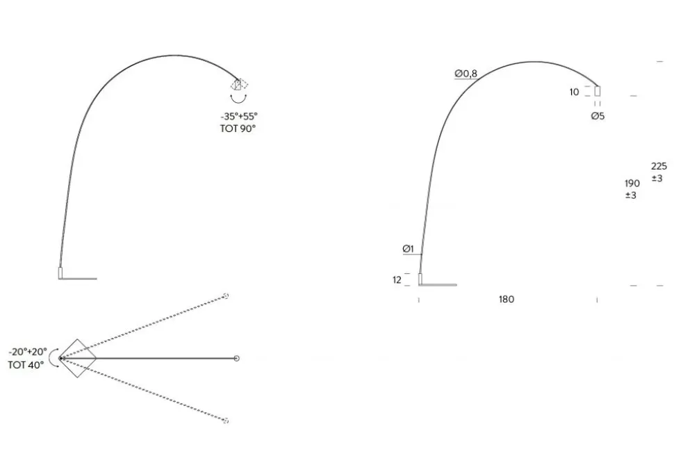 Lampada Nemo Fox floor a PREZZI OUTLET