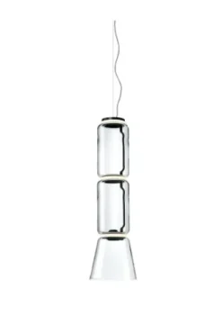 Lampada Noctambule suspension 2 low cylinder and cone Flos in OFFERTA OUTLET