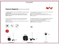 Lampada Papavero raggiante rag 9 Opinion ciatti in OFFERTA OUTLET