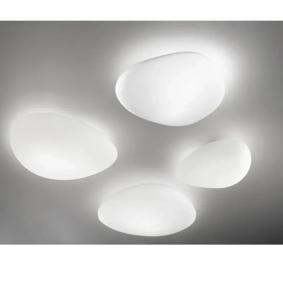 Lampada Vistosi Neochic ppm plafoniera in vetro soffiato a PREZZI OUTLET