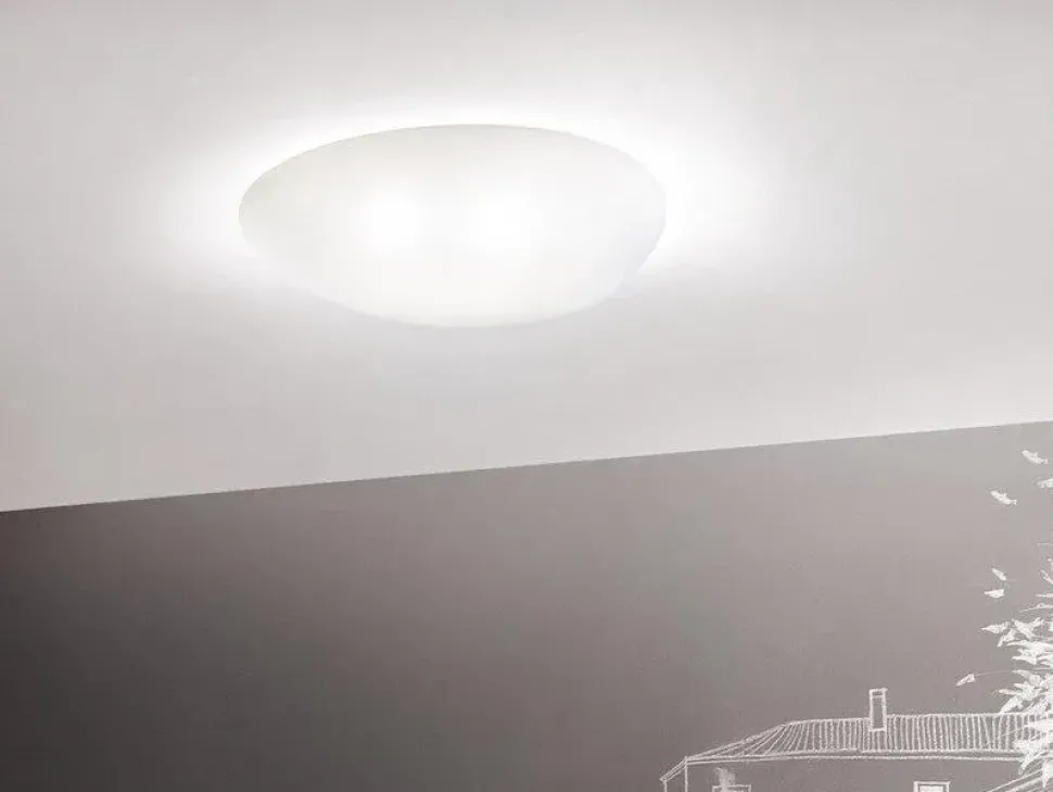 Lampada Vistosi Neochic ppm plafoniera in vetro soffiato a PREZZI OUTLET