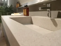 Lavabo in Acciaio modello Bagno rivo a marchio Scavolini a prezzi outlet