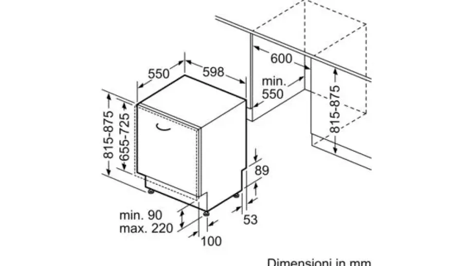 Lavastoviglie Neff modello S515t80x0e a prezzo scontato