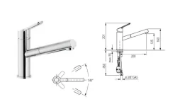 Lavello Collezione esclusiva modello Pyramis a prezzo ribassato