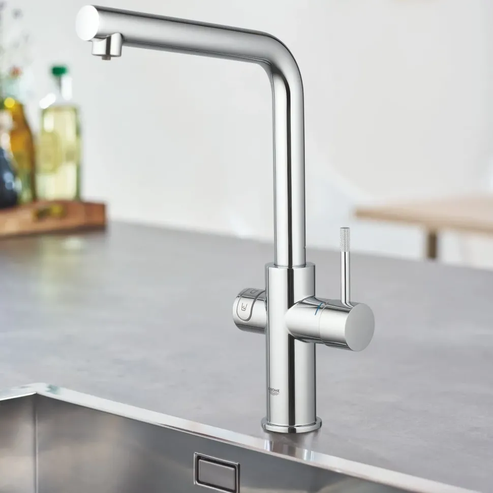 Lavello Grohe modello Miscelatore + depuratore blue home a prezzo scontato