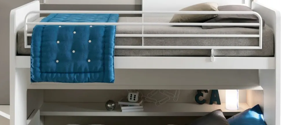 Letto a Castello Roy scorrevole Doimo Cityline