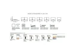 LETTO Aede standard * Rosini a PREZZI OUTLET